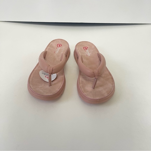Blondo Abigail Flip Flop Sandal In Blush Color - New In Box - Size 8.5 - Picture 5 of 13